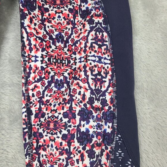 Athleta High Rise Indigo Shores Chauranga Capri Leggins Sz XXS - Picture 2 of 8